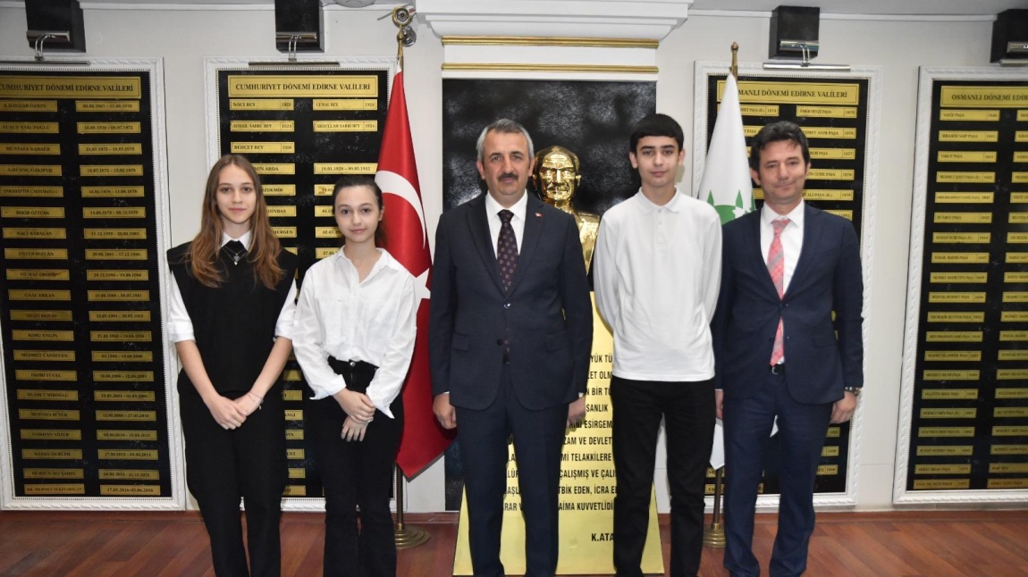 2024 Yılı Tübitak Projeleri Edirne Valiliği Ödül Töreni